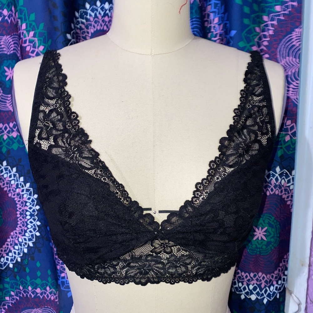 Black Lace Bralette